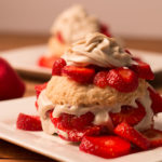 Vegan Strawberry Shortcake with Cashew Cream