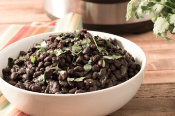 Savory Black Beans in the Instant Pot - A Plantiful Path