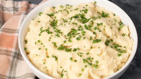 Vegan Garlic Mashed Potatoes