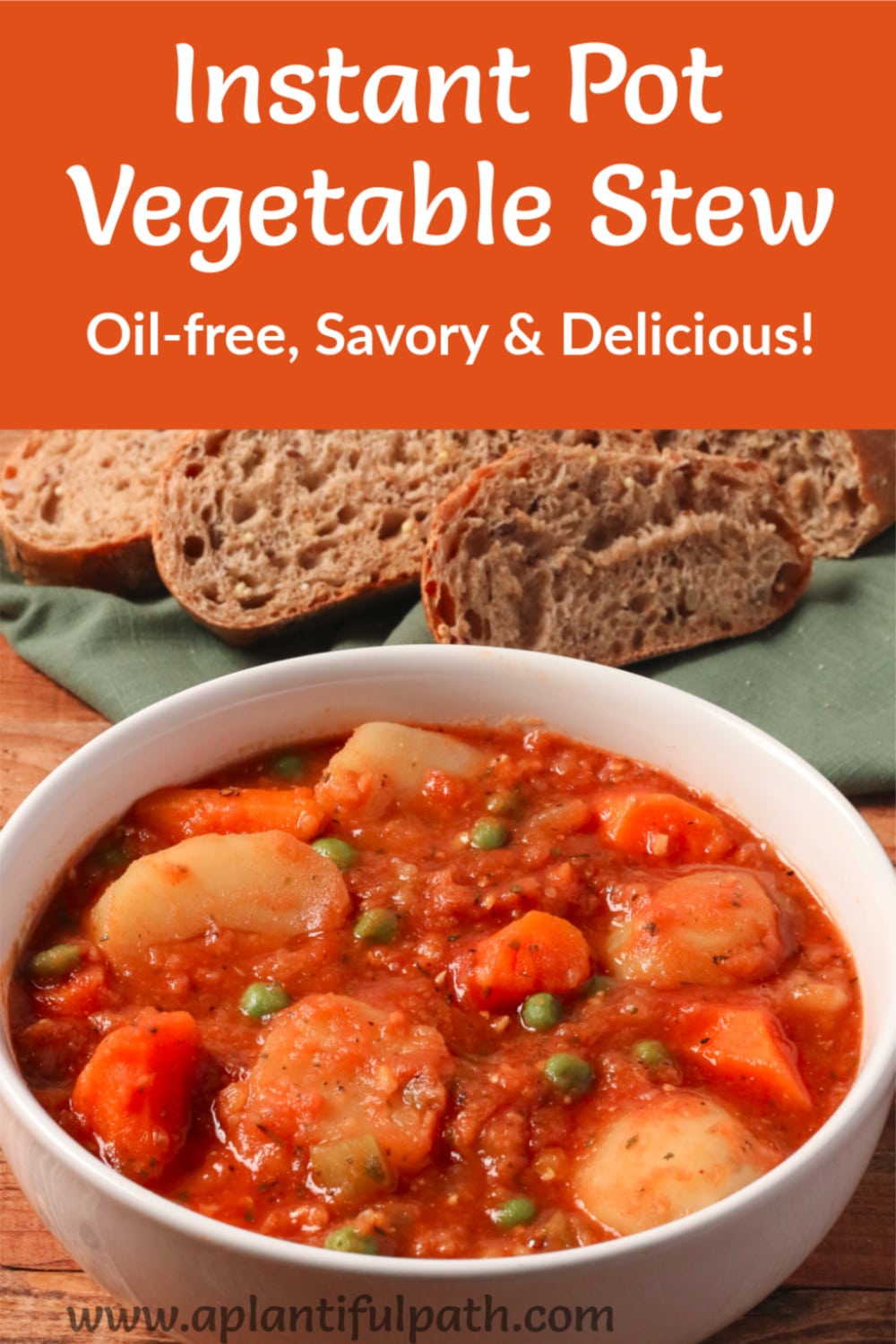 Instant Pot Vegetable Stew Vegan and Oil Free A Plantiful Path