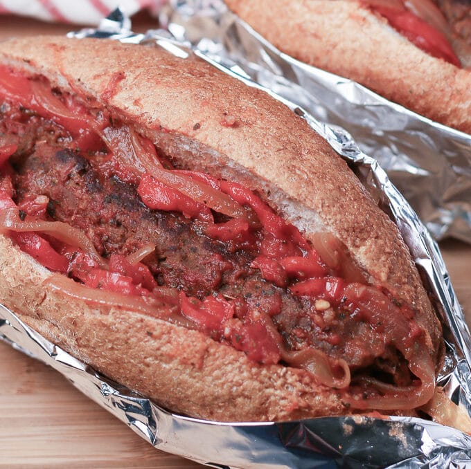 Italian Sausage Sandwich A Plantiful Path