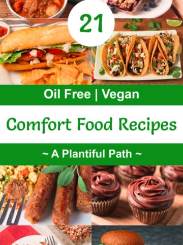 Pinterest image for 21 Vegan Comfort Food Recipes