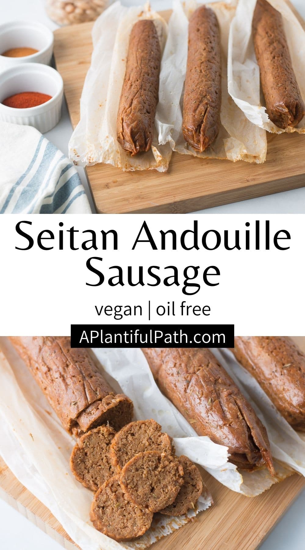 Easy Vegan Andouille Sausage without Oil A Plantiful Path