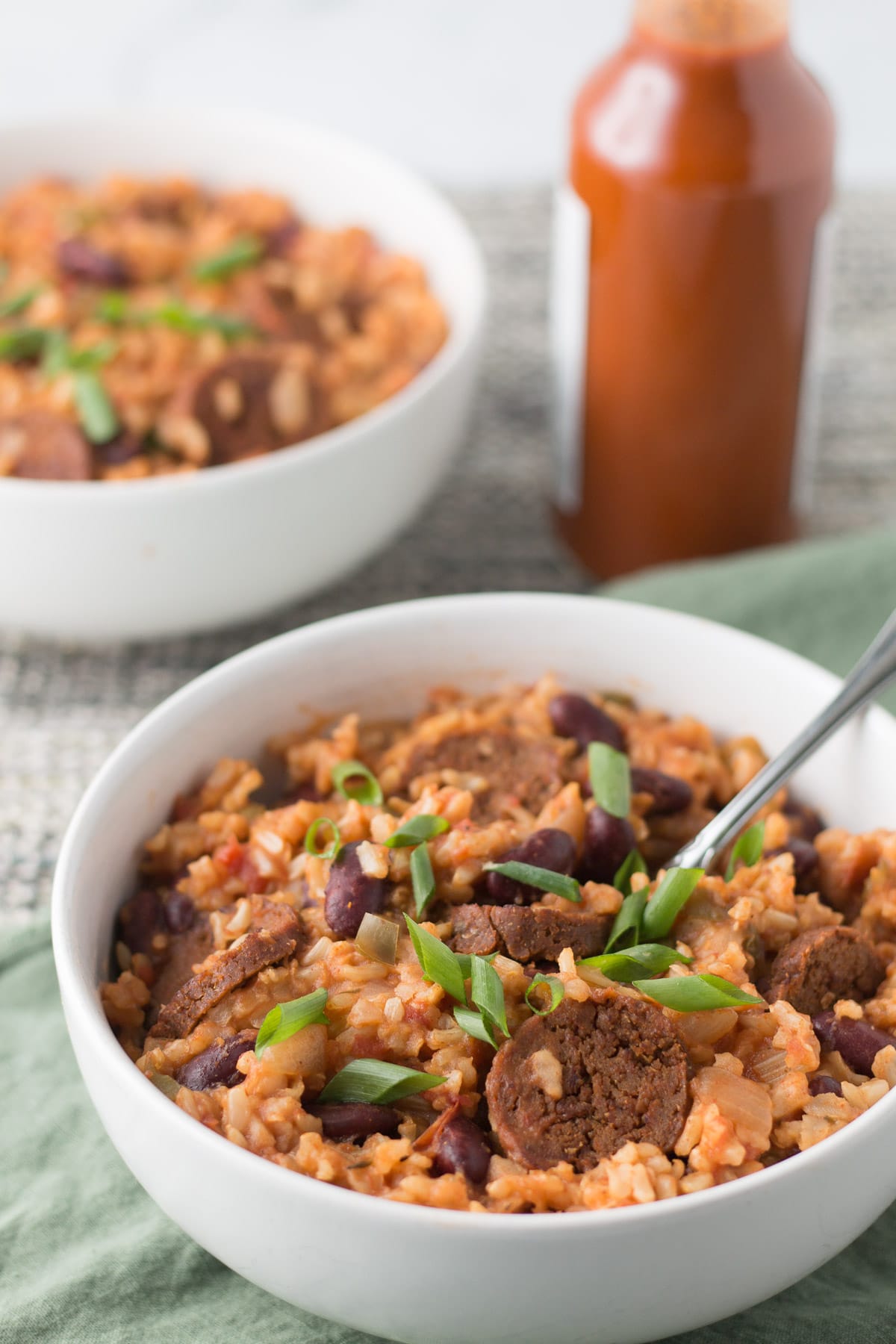 Vegan Jambalaya with Beans and Sausage A Plantiful Path