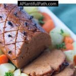 Pinterest Image for Vegan Ham