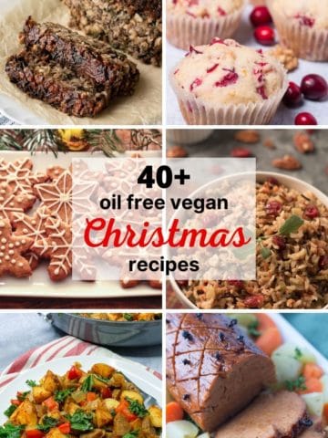 Pinterest image for Vegan Christmas Recipes Roundup