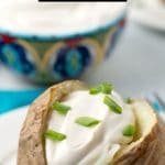 Pinterest image for vean sour cream