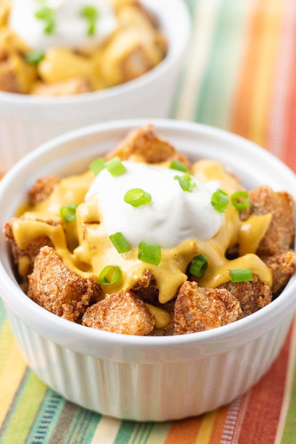 Cheesy Fiesta Potatoes (Vegan) A Plantiful Path