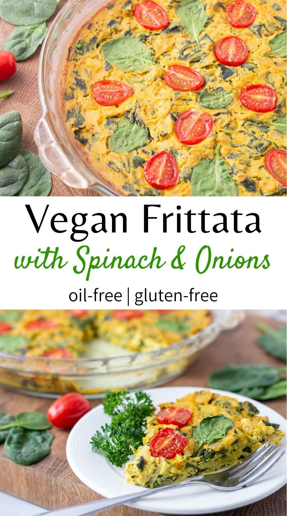Vegan Frittata (no oil) - A Plantiful Path