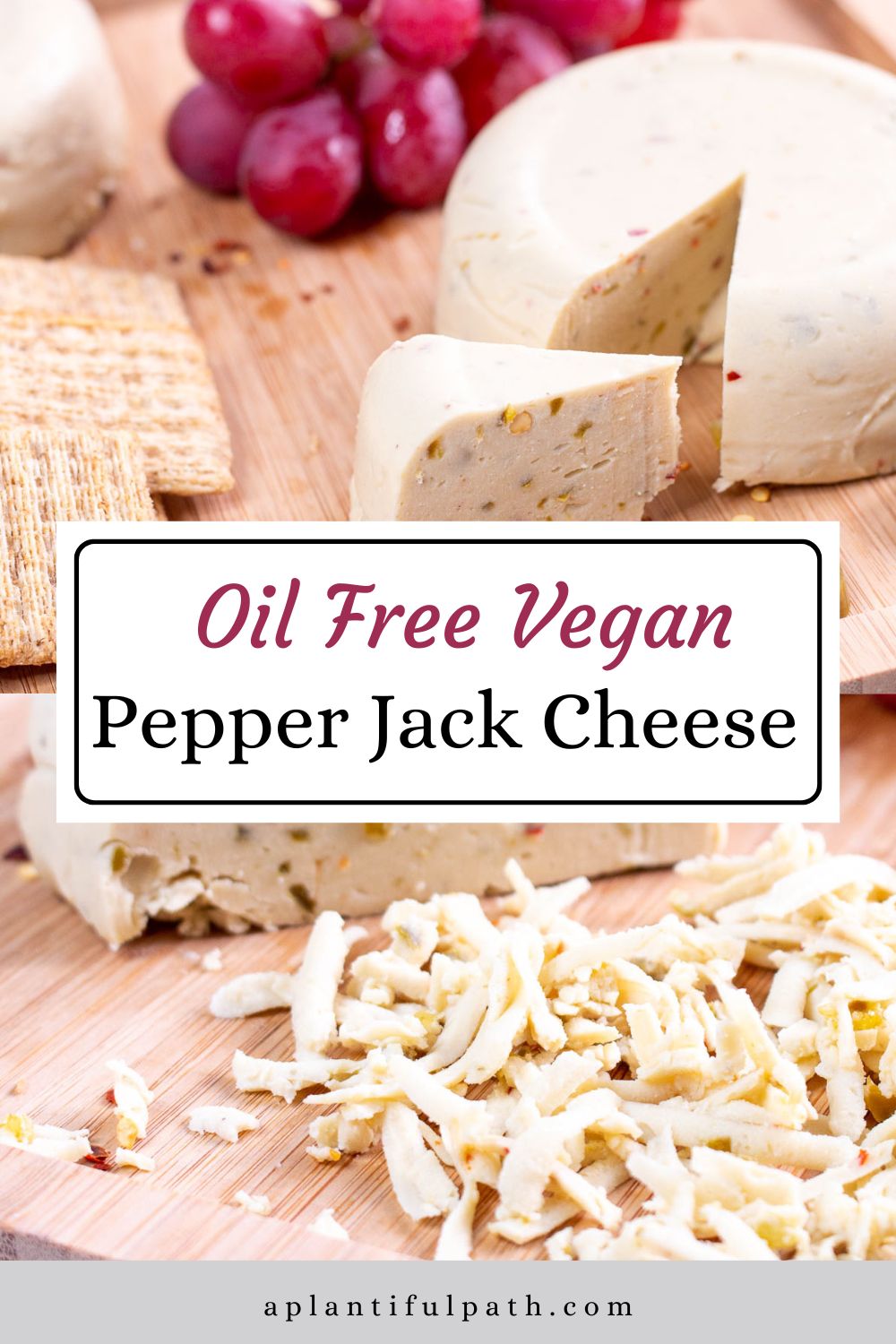 Vegan Pepper Jack Cheese without Oil A Plantiful Path