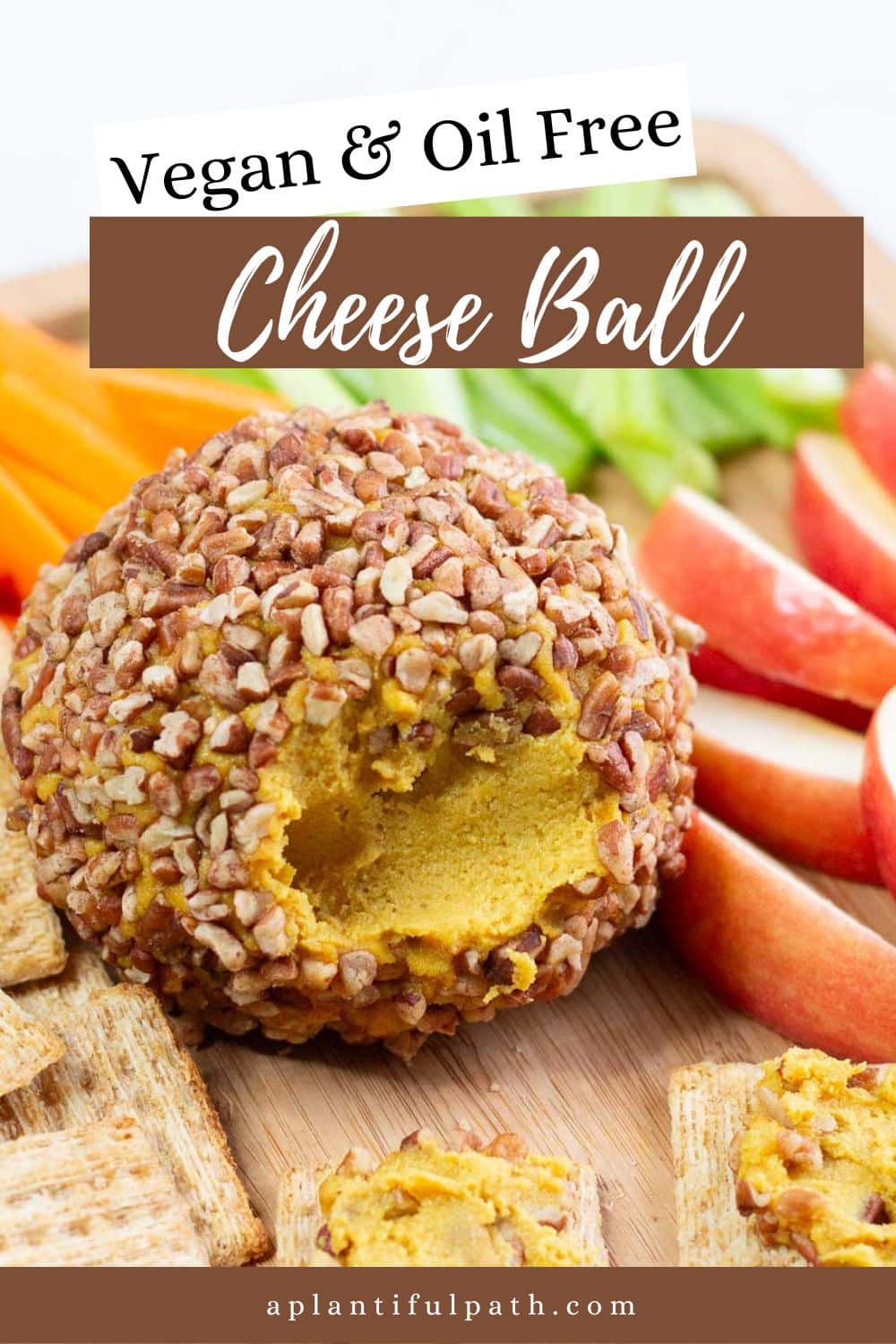 Vegan Cheese Ball A Plantiful Path