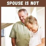 Image of couple cooking together with Pinterest text.